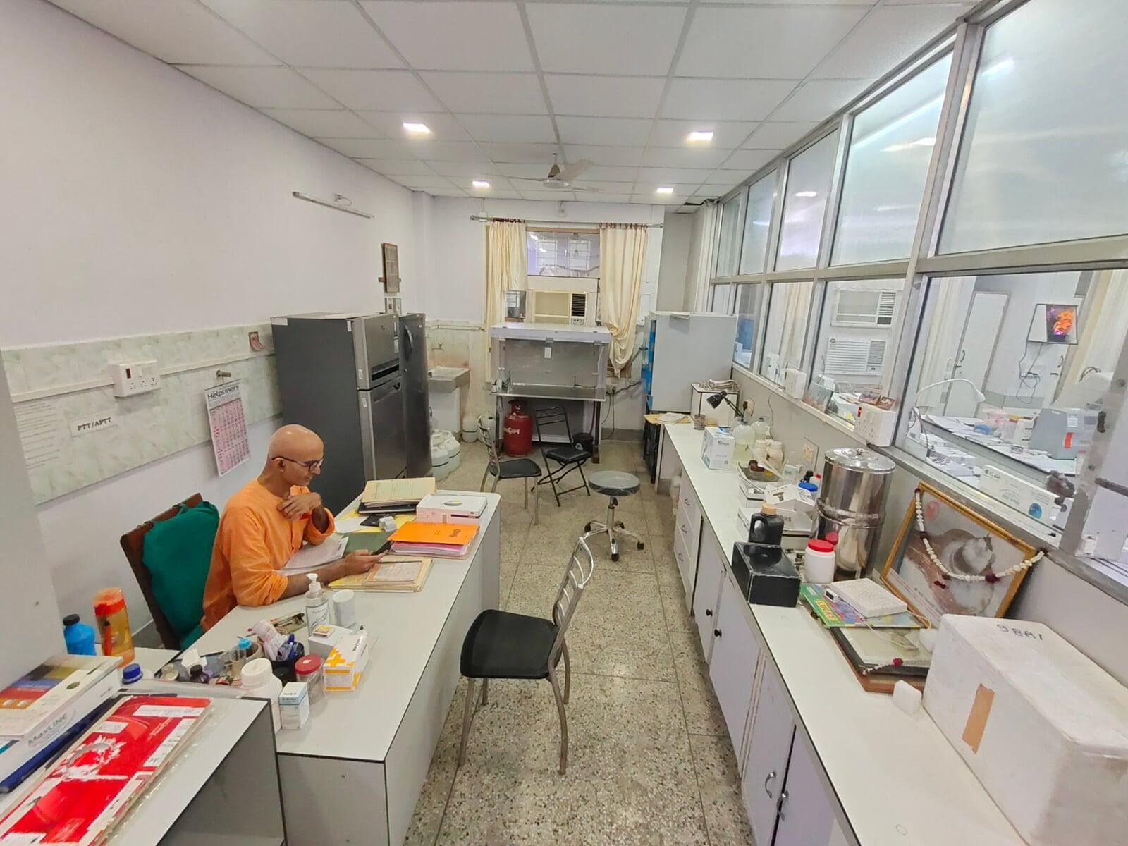 Pathological Laboratory at Ramakrishna Mission Varanasi