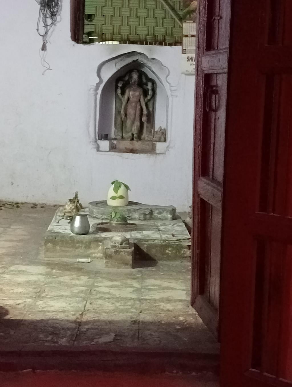 Shiva Temple inside the Ashrama